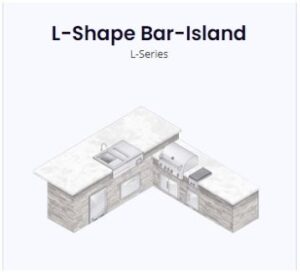 l shaped bar island rendering