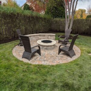 picture of circular firepit